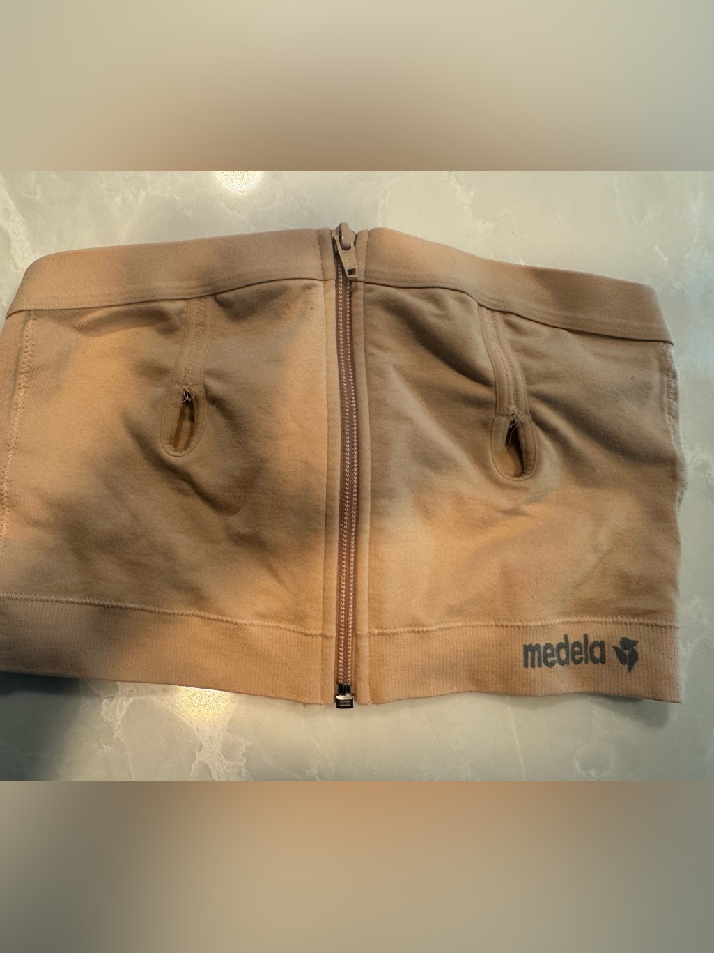 Medela Beige Nursing Bandeau Bra Medium